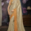 Gold Embroidered Works ADAA Designer Saree 818