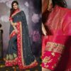 Grey Embroidered Work ADAA Designer Saree 808