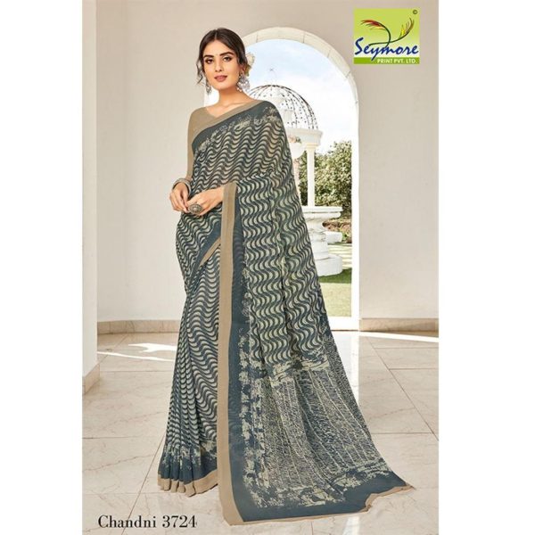 Seymore Chandni14 Georgette printed Sarees 3724